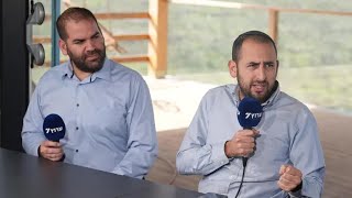 עומר רחמים וישי מרלינג: האיום על נתב"ג - והפתרון שצומח בחוות (חדשות ערוץ 7) - התמונה מוצגת ישירות מתוך אתר האינטרנט יוטיוב. זכויות היוצרים בתמונה שייכות ליוצרה. קישור קרדיט למקור התוכן נמצא בתוך דף הסרטון