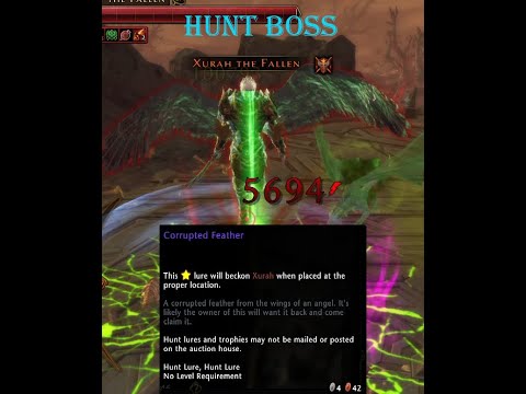 NEVERWINTER MOD 19- T1 HUNT BOSS LOCATION/ CURRUPTED FEATHER-XURAH