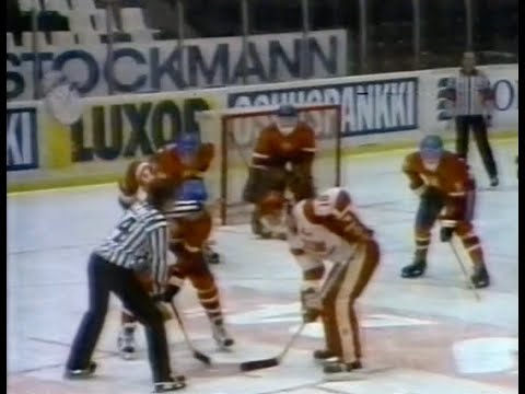 World Junior, Canada - Czechoslovakia, Jan. 1, 1985
