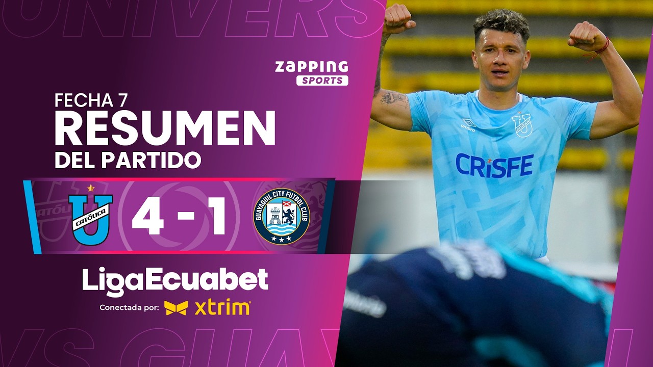 Universidad Católica del Ecuador vs Guayaquil City Highlights