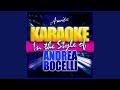 Il Diavolo E L'angelo (In the Style of Andrea Bocelli) (Instrumental Version)