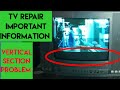 Vertical Section Important Information In Crt Tv