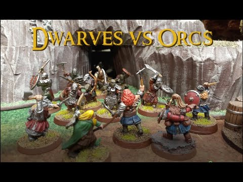 Dwarf Solo Battle Company Scenario Ep2 - Just Passing Through - Middle Earth SBG