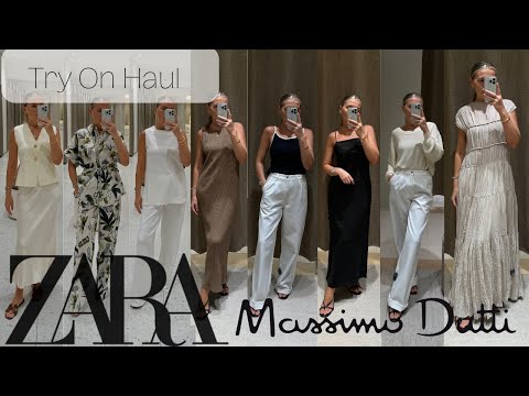 Latest ZARA & Massimo Dutti  ** | Try On HAUL |**