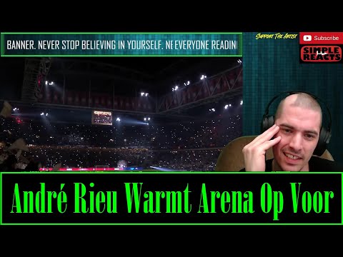 André Rieu warmt ArenA op voor Ajax - Real Madrid Reaction