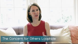 Habits: the Concern for Others Loophole