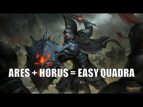Smite: Ares and Horus Ult Combo