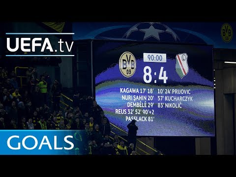 Dortmund 8-4 Legia: UEFA Champions League classic