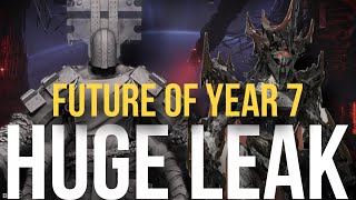 Destiny 2: HUGE LEAK! FUTURE OF YEAR 7! Huge News & More!