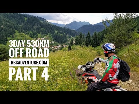 Part 4 Off road guided Enduro tour Rhodope mountains in Bulgaria BBS Adventure