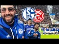FC SCHALKE 04 vs. FORTUNA DÜSSELDORF STADIONVLOG 🔵⚪️ Mein erstes Mal im Stadion 🥹💪