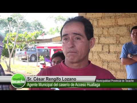 Trabajos en el Caserío Acceso Huallaga - TOCACHE 2016