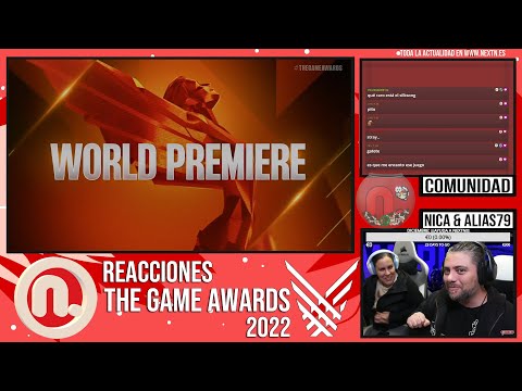 Reacciones THE GAME AWARDS 2022. ¡Acompáñanos esta madrugada!