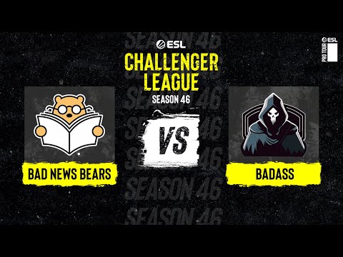 Bad News Bears vs. Badass - Map 3 [Overpass] - ESL Challenger League Season 46 NA