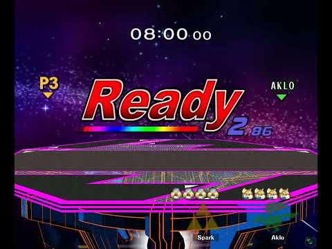 Spark (Sheik) vs Aklo (Fox) - Losers Top 64 - MELEE SINGLES | GX2