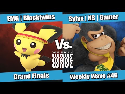 Weekly Wave #46 Grand Finals - EMG | Blacktwins (Pichu) vs Sylyx | NS | Gamer (Donkey Kong)