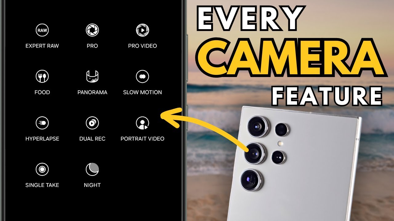 HOW TO use EVERY Camera Feature on the Galaxy S24!