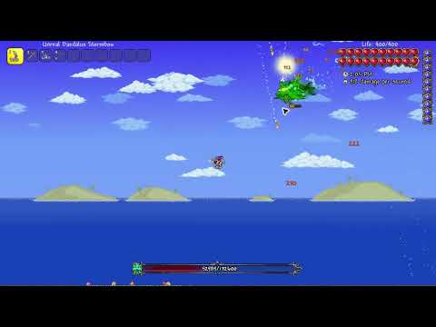 1.4.5 Legendary Mode Duke Fishron (no hit/no buff/pre mech/no mount)