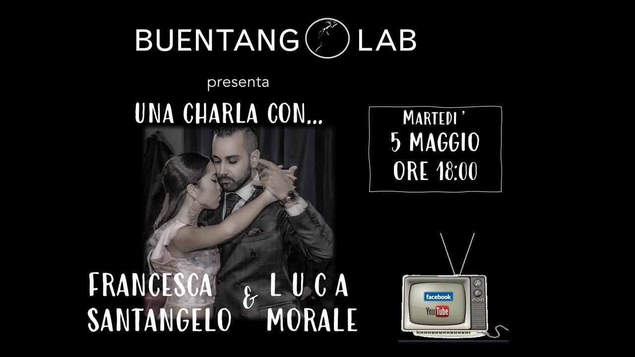 Una charla con Francesca Santangelo e Luca Morale.