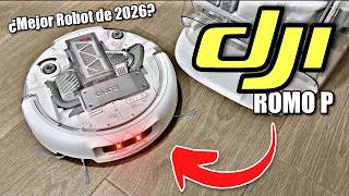 DJI ROMO P, el nuevo ROBOT ASPIRADOR con tecnología de DRON