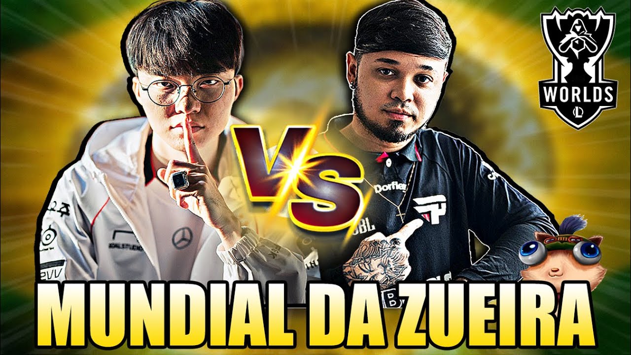paiN x T1: o DIA que o BRASIL AMASSOU a SKT *durou 5 minutos* MUNDIAL DA ZUEIRA | WORLDS 2024