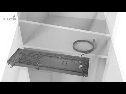 Système ouverture électromécanique pour porte de réfrigérateur - Easys HETTICH