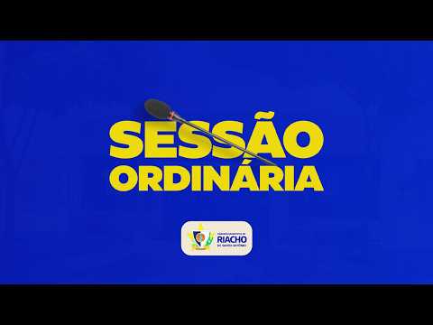 🔴2ª SESSÃO ORDINÁRIA DA CÂMARA DE RIACHO DE SANTO ANTÔNIO - PB | 11/03/2026.