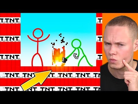 MINECRAFT vs. ANIMATION 4.0 (STRICHMÄNNCHEN TNT LAND)