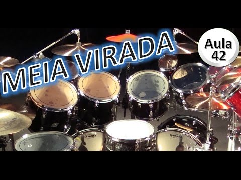 HALF TURN!!! This will help you do turns on the drums