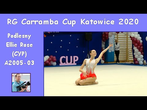 Podlesny Ellie Rose (CYP) - A2005 03 - RG Carramba Cup 2020