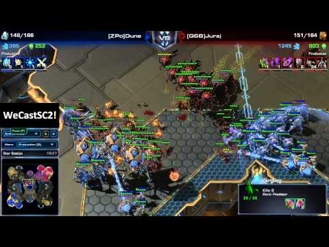 WeCastSC2! #71: Protoss Coaching [Diamond] (Dune)