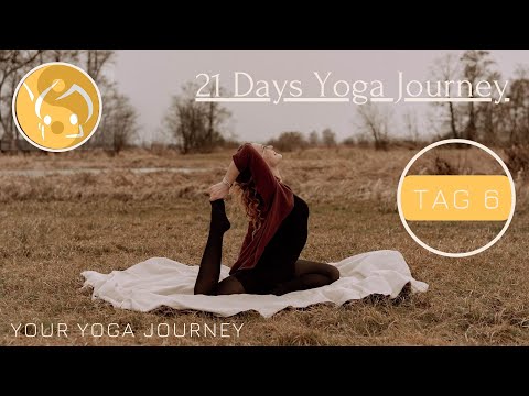 21 Days Yoga Journey - Tag 6 I Fokus Hüfte und Lotussitz  - 20 Minuten