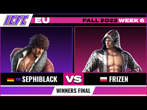 Sephiblack (Miguel) vs Frizen (Steve) Winners Final - ICFC EU Tekken 7 Fall 2022 Week 6