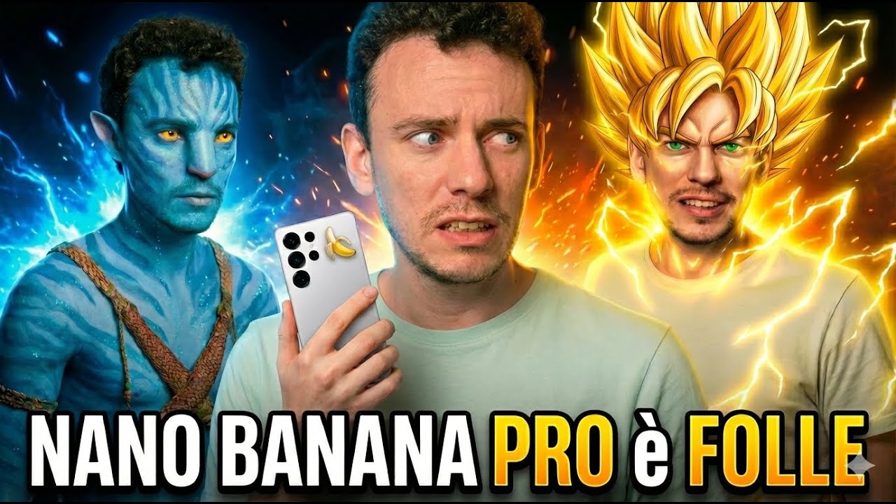 CE LO AVETE TUTTI ed è GRATIS, PROVATELO! Nano BANANA PRO: casi d’uso REALI su Galaxy S25 Ultra