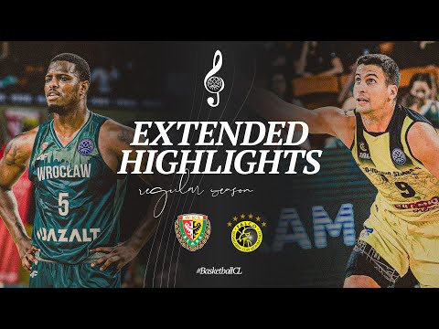 WKS Slask Wroclaw v Falco-Vulcano Szombathely | Full Game Highlights | #BasketballCL 2024-25