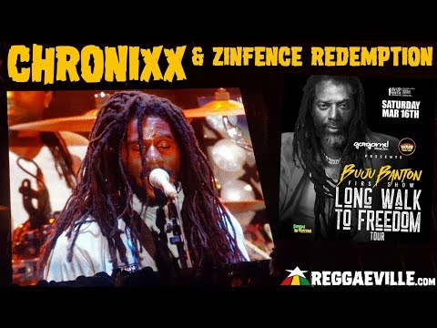Chronixx @ Buju Banton's Long Walk To Freedom Concert in Kingston, Jamaica [March 16, 2019]