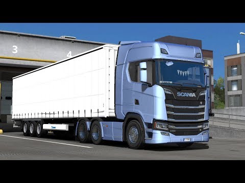 ETS 2 - SCANIA S650 V8 - Trip: Jönköping - Rīga