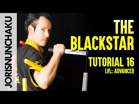 Nunchaku freestyle tutorial 16 | The Blackstar | LVL: Advanced | Joris vd Berg