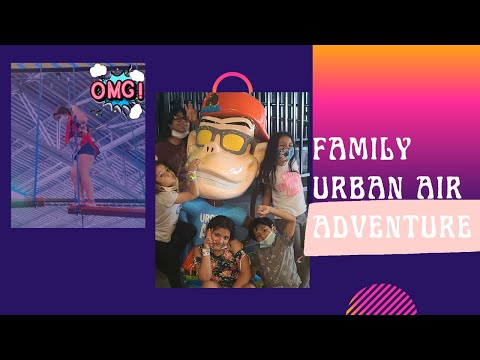 URBAN AIR ADVENTURE PARK || Kids Indoor playground with Family Fun || Adventure with MELO'S BOX