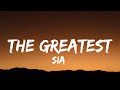 Sia - The Greatest (Speed up/Lyrics)| 