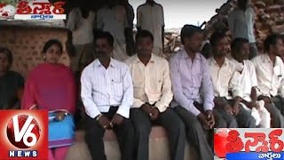 Anti Liquor Movement by Madharam Villagers | Telangana Excise Policy | Teenmaar News - V6News
