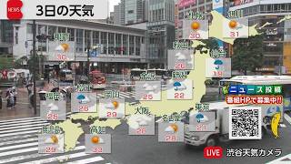6月3日の天気