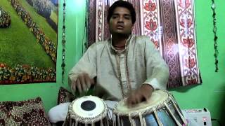 teen taal tabla solo practice in home  by - jatinder kumar