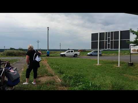 Vlak přijíždí z Dolního Bousova k nám do osenic 2.8 2020