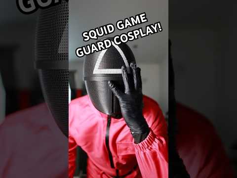 SQUID GAMES COSPLAY!!! #squidgame #unboxing #cosplay #cosplayer #squidgame3 #shorts