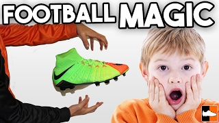 Incredible FOOTBALL MAGIC You Won't Believe! Best Boots Tricks