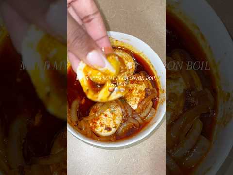 I MADE MY SPECIAL EGG & ONION BOIL🥚🍜🧅!