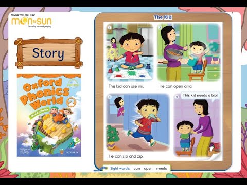 Oxford phonics world 2  story - The kid