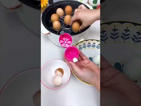 Abridor Pelador Cáscara Para Huevos Crudos Y Duros Acero - Video