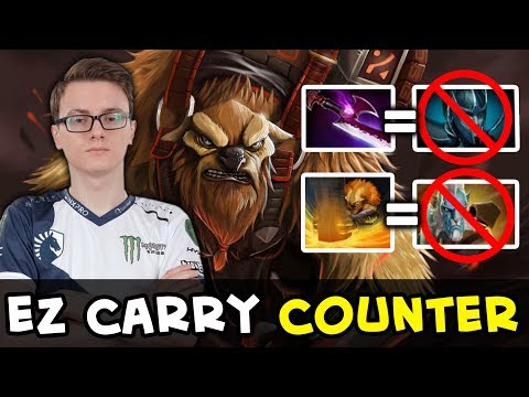 Miracle carry Earthshaker — EZ Phantom Lancer counter
